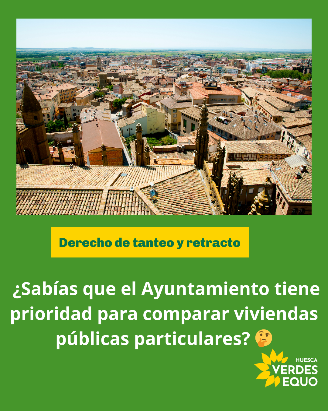 Sobre vivienda pública: ¿Está el Ayuntamiento usando todas las herramientas legales?